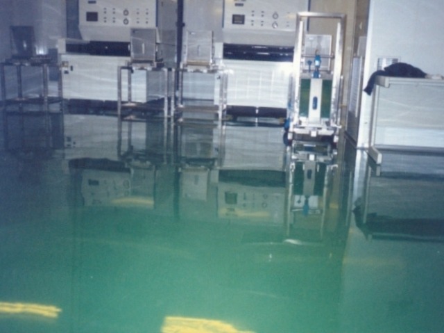 環氧樹脂地床
